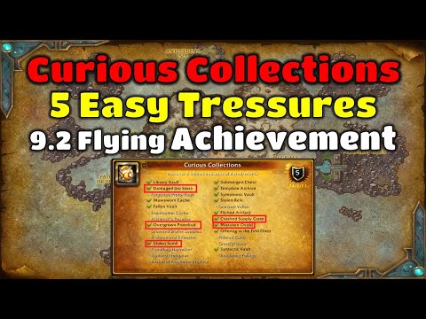 Curious Collections - Shadowlands 9.2 Flying Guide - 5 EZ Tressures