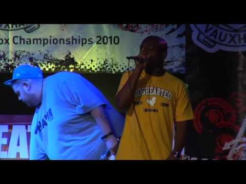 yasSon vs Lucas the Beatbox - Quarter Final - 2010 Vauxhall UK Beatbox Championships Grand Final