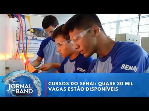 SENAI oferece quase 30 mil vagas em cursos com alta empregabilida