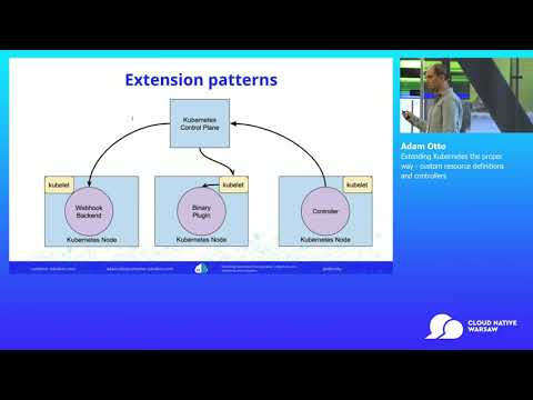 Kubernetes Track: Extending Kubernetes the proper way (...) - Adam Otto