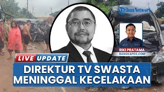 Direktur Garuda TV Meninggal dalam Laka Maut di Bangka Barat, Mobil Ditabrak Truk Sawit