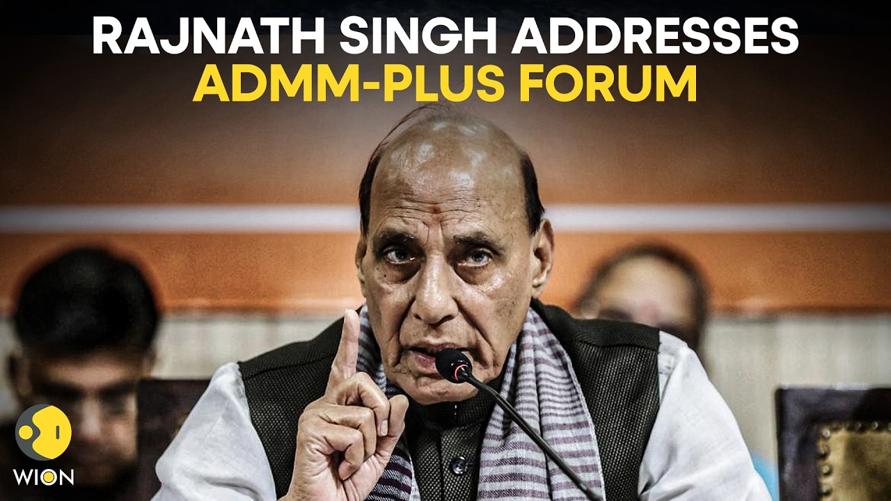 LIVE: Rajnath Singh Delivers Opening Remarks At The ADMM-Plus Forum In Cebu, Philippines | WION