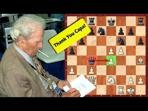 All His Life Lilienthal Was Grateful To Capablanca For This Move!