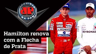 Senna e Lewis Hamilton LADO A LADO | MÁQUINAS NA PAN