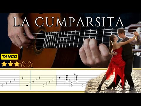 LA CUMPARSITA (Tango) 🎸 Gerardo Matos Rodríguez || Tutorial para Guitarra Clásica + TABS