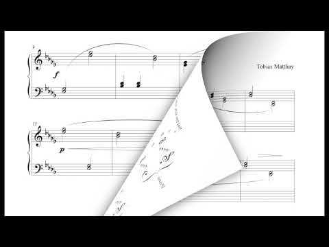 Tobias Matthay  - Chimes, n. I from the cycle "First Solo Book, op. 37"