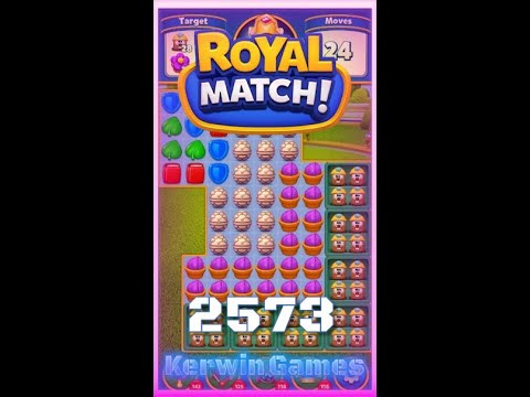 Royal Match Level 2573 - No Boosters Gameplay