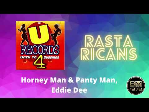 Eddie Dee, Horney Man & Panty Man  - Rastaricans (Art Track Video)