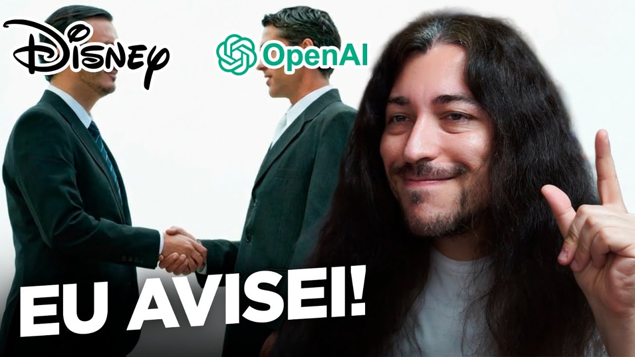 DISNEY INVESTE NA OPENAI E LIBERA USO DE DIREITOS AUTORAIS | Tecnologia e Classe