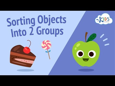 Sorting & Logic Games for Kids | Sorting Objects into 2 Groups | Kids Academy