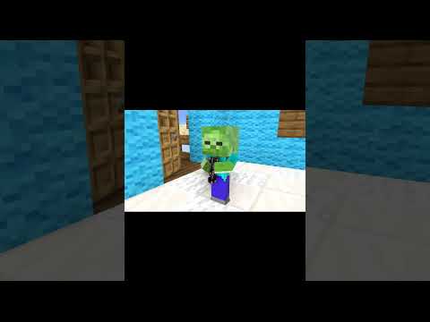 Monster School   Baby Zombie Girl   Minecraft Animation   1of66