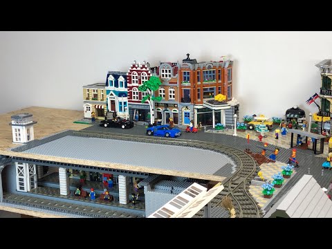 Bau einer Lego Stadt Teil 76. - Das nächste Modular Building MOC