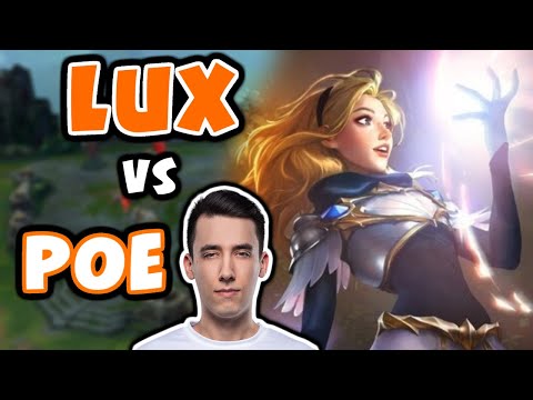 I got matched against PowerOfEvil in soloQ | Challenger Lux | Ft. Zven, Vulcan - League of Legends