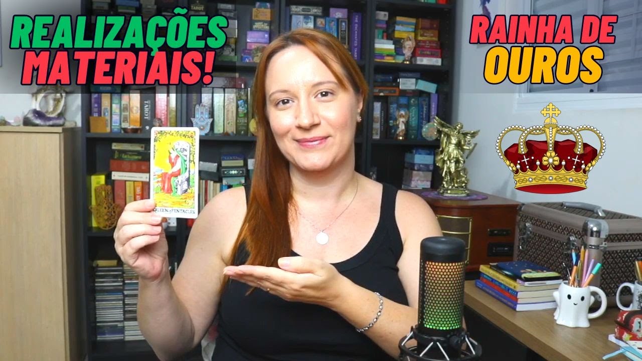 Minha Experiência com o Arquétipo da RAINHA DE OUROS - Prosperidade e Realizações Materiais!