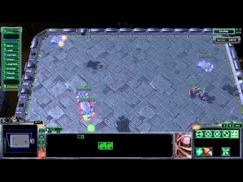 SC2 HOTS Medivac Carpet Bombing