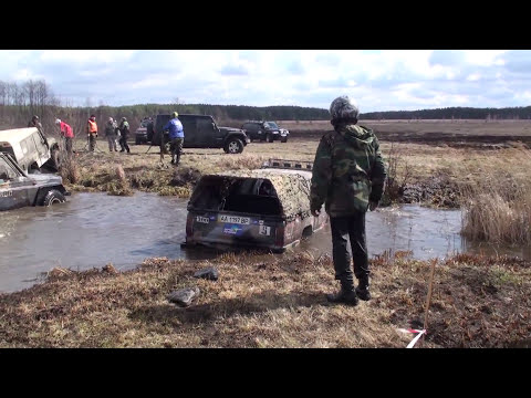 Динамическая стропа Black Snake в действии / Кубок 4х4 "Киевщина 2011" (part 3)