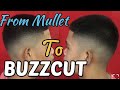 Buzz Cut Blurry Fade & NiceTransformation From Mullet (Tutorial) by Jazz
