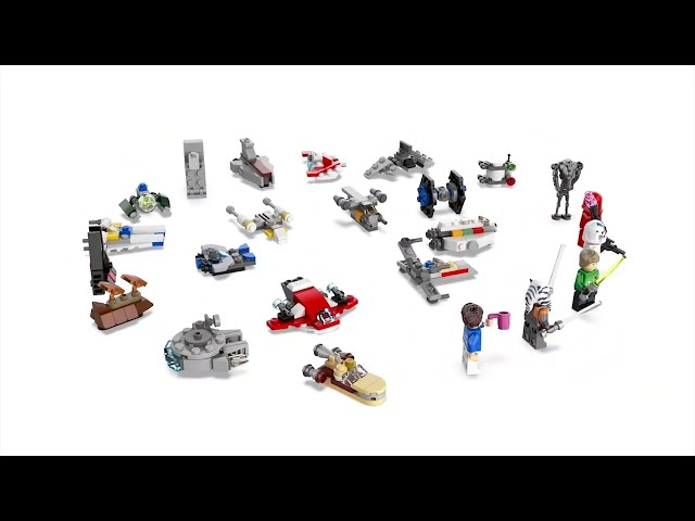 Vídeo relacionado con LEGO Star Wars Calendario de Adviento 2024 con 18 Mini Juguetes Coleccionables, 6 Minifiguras de Princesa Leia y Ahsoka Tano, Regalo Pre-Navideño para Niños y Niñas Fans de 6 Años o Más 75395