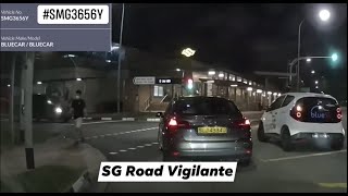 17sep2021  ubii ave 1#SMG3656Y Bluesg blue carrecklessly overtaking at pedestrian crossing