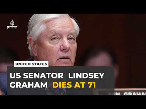 US Republican Senator Lindsey Graham has died aged 71.