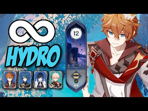 Childe Sacrificial Bow Unlimited Hydro All Chamber Full Star Floor 12 Spiral Abyss 3.2