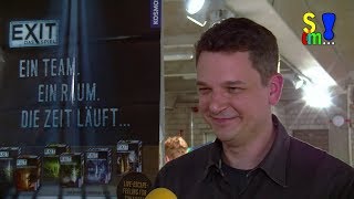 Interview: Ralph Querfurth - Redakteur bei Kosmos über EXIT - das Spiel auf der Berlin Con 2017