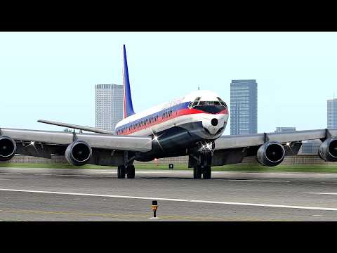 DC-8 Jetliner Crashes on Takeoff at Tokyo-Haneda Airport - Flight 421