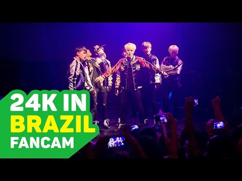 [FANCAM/COMPILATION] SHOW 24K in Brazil - São Paulo