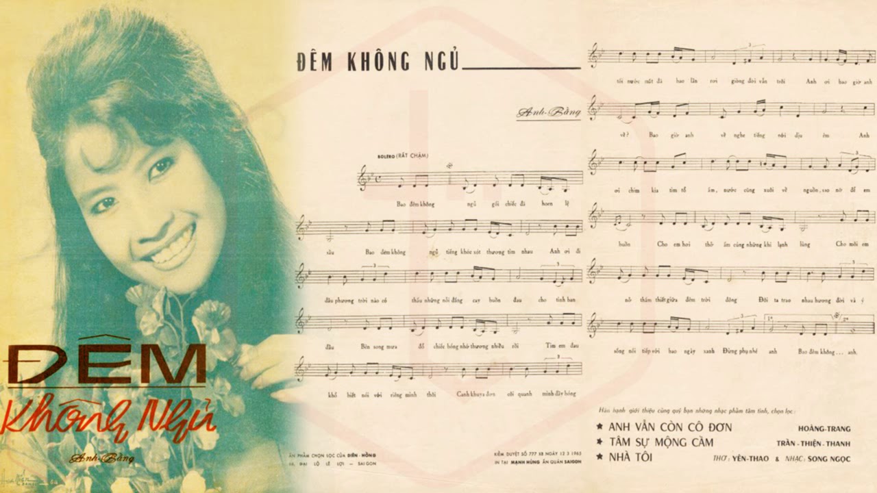 Tờ Nhạc Xưa Trước 1975