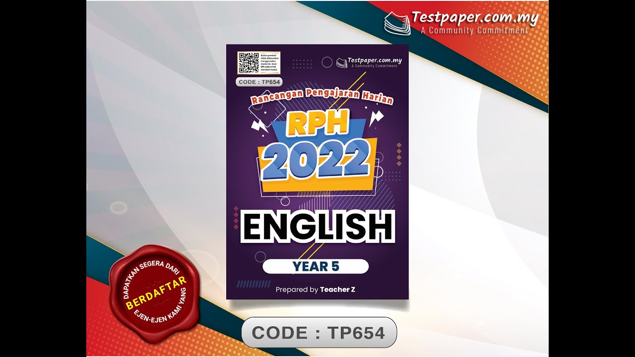 RPH 2022 - ENGLISH YEAR 5 (TS25)
