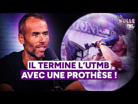 Le PREMIER à finir l'UTMB avec une prothèse... dans la Bulle de Julien Veysseyre !