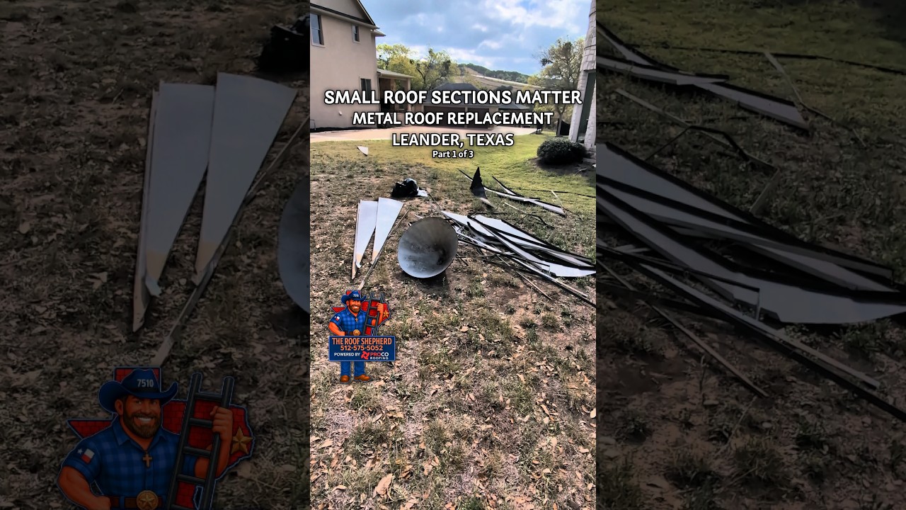 Small Roof Sections Matter, Leander Texas