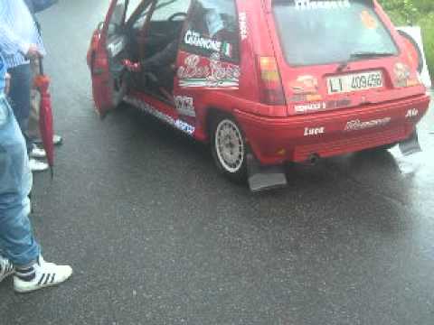 CASCIANA TERME 2012 Giannone-sandri renault 5 gt turbo fine MONTEVASO