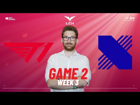LA VITTORIA N° 600 DI FAKER - T1 VS DRX - GAME 2 | LCK SPRING 2024 WEEK 3
