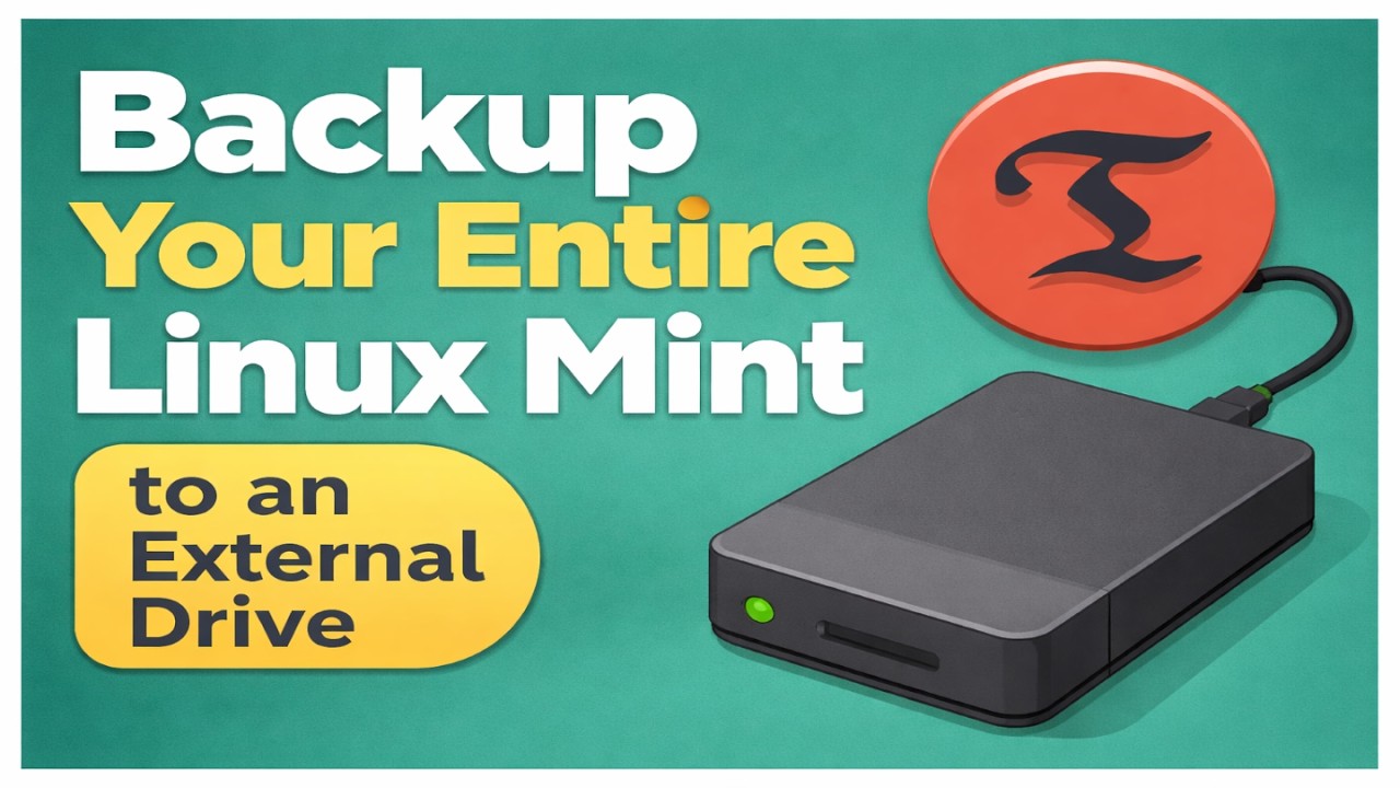 Backup Your Entire Linux Mint 22.3 System to an External Drive (Easy Guide) using Timeshift