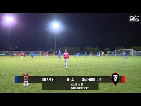 Irlam 0-4 Salford City - Manchester Premier Cup 1st Round