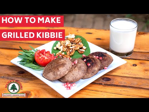 How to make Lebanese Grilled Kibbie