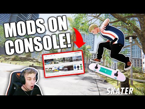 NEW SKATER XL 1.1 UPDATE IS AMAZING! (Console mods, new maps, and more!) | Skater XL