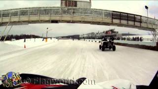 preview picture of video '2014 02 15   Grand Prix Ski doo de Valcourt   Samedi   Course des médias'