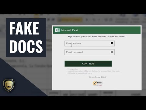 Fake Docs | Excel Phishing Advisory