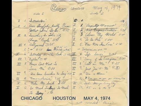 CHICAGO Houston May 4, 1974