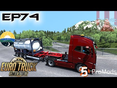 ETS2 - EP74 - ProMods 2.40 + NaturaLux (beta)  - Twitch VOD (May 6th, 2019)