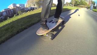 preview picture of video 'ZBoarding at Mission Creek Garden'