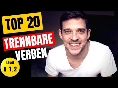 TOP 20 Trennbare Verben | Most important German separable verbs | YourGermanTeacher