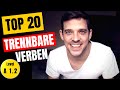 TOP 20 Trennbare Verben | Most important German separable verbs | YourGermanTeacher