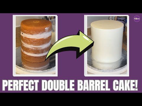 Updated DOUBLE BARREL Cake Tutorial!