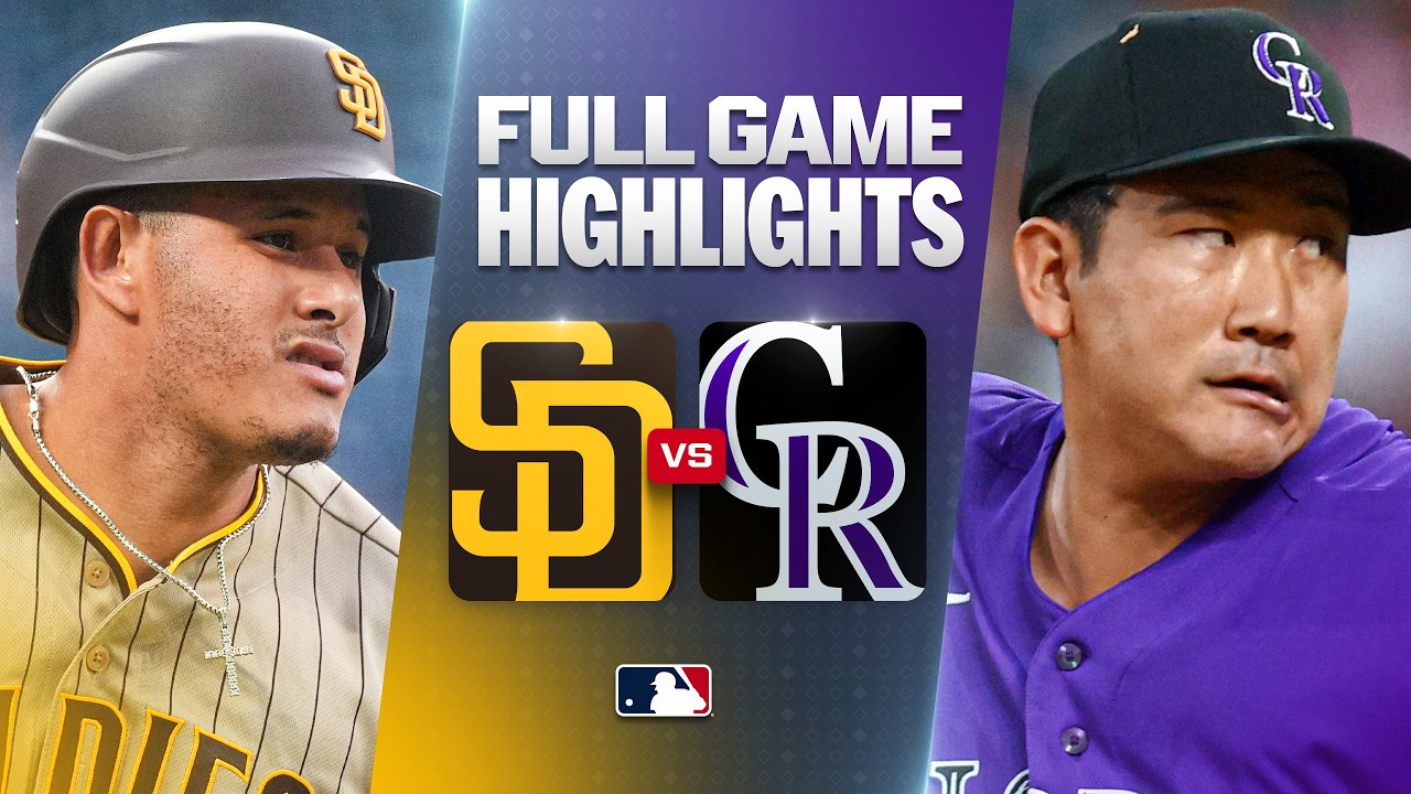 9월15일 샌디에이고 콜로라도 MLB 하이라이트