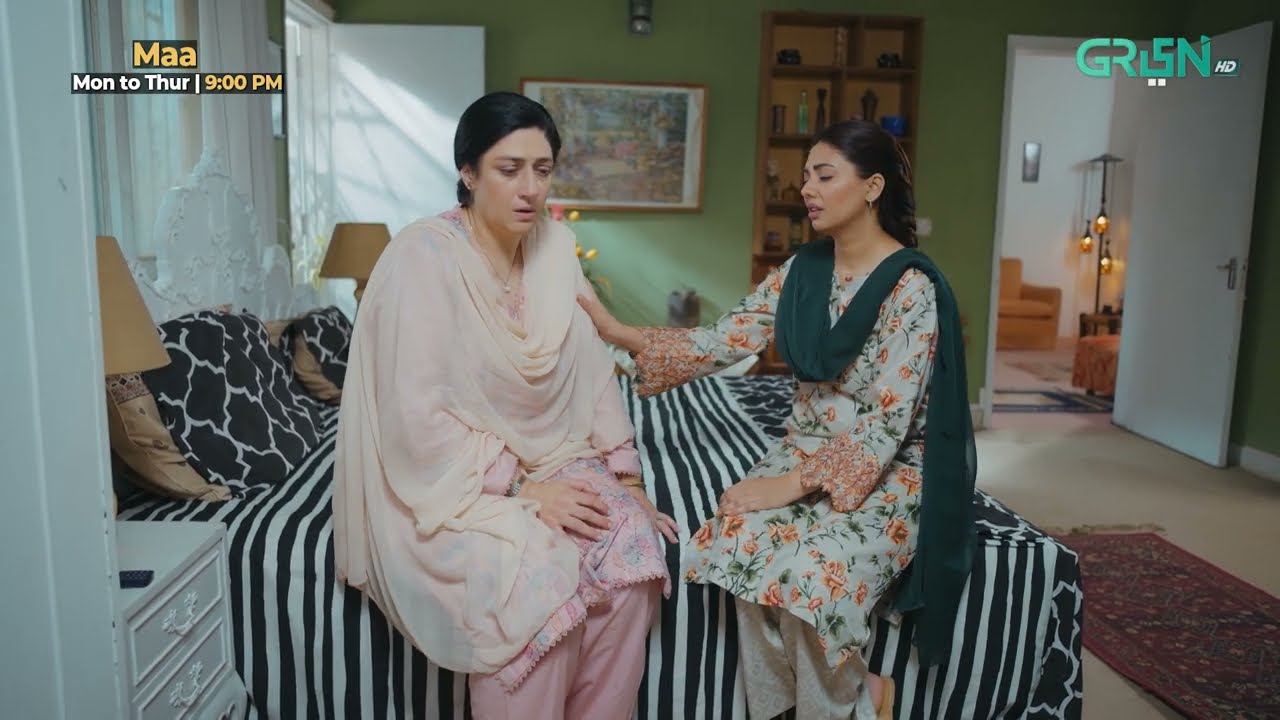 Maa Episode 25 ( Best Scene 02 ) Aina Asif - Ahmed Rafique - Sunita Marshall | Green TV