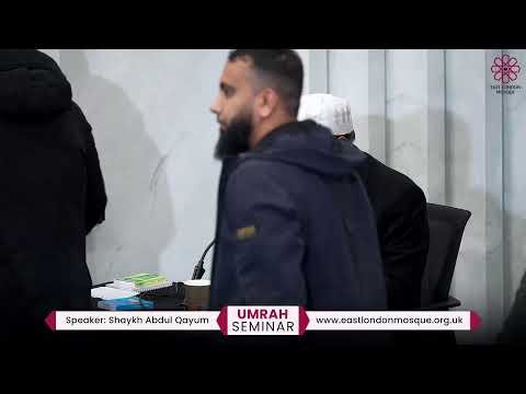 Umrah Seminar in English by Shaykh Abdul Qayum