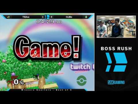 Boss Rush: Duck Winners Quarters - TS|Axe (Falco/Pikachu/Toon Link) vs CL|Bin (Jigglypuff)